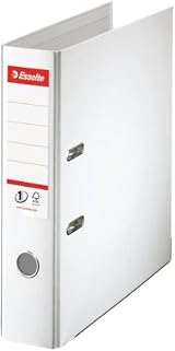 Esselte Vivida A4 Lever Arch File 72mm Spine White 500 Sheets