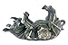 Bellaa 21703 Elephant Wine Bottle Holder Figurine Savanna Oil Wine Valet Storage Pachyderm Elephant Theme Playful Safari Wild Life Animal Statues Kitchen Decor 10 inch