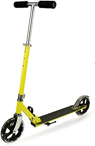 Foldable Lightweight Commute Aluminum Alloy Kick Scooter with Adjustable Height Handle Bar for Adults Youths and Teens, US Stock