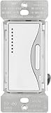 Eaton 9534WS-K 600-Watts, 120-Volt, 60-Hertz ASPIRE Single-Pole and Multi-Location Smart Dimmer, White Satin
