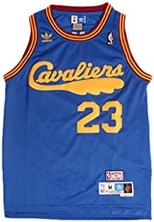 Pnony Men's Cleveland Cavaliers #23 LeBron James Classic Retro basketball jerseys
