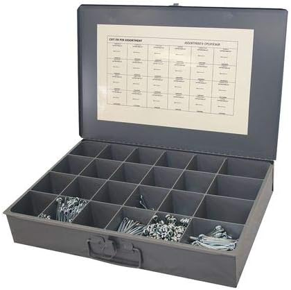 Pin Assortment, Low Carbon Steel, 2306 pcs