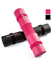 Peach Bands   Almohadilla para sentadillas con correas seguras   Cojín de espuma gruesa