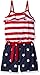The Children's Place Girls' Americana Romper