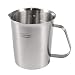 Measuring Cup, [Upgraded, 3 Measurement Scales, Including Cup Scale, ML Scale, Ounce Scale], Newness Stainless Steel Measuring Cup with Marking with Handle, 16 Ounces (0.5 Liter, 2 Cup) primary