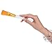 Face Mask Brush, Golden Brush Mud Mask Brush to Apply Facial Mud, Eye Mask, Serum and Peel, Synthetic Bristles and Ergonomic Transparent Handle, Mask Applicator Brush