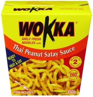 Wokka Noodle Box Thai Peanut Satay