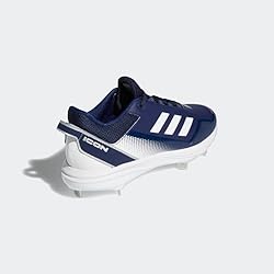 adidas Men's Icon 7 Baseball Shoe, White/Team Navy