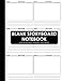 Blank Storyboard Notebook: Storyboard Template Layouts for Filmmakers and Animators (Storyboard Sket by 