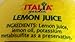 Concord Foods Italia Garden Perfectly Lemon Juice 4-Pack - Fresh Squeezed Italian Lemon Juice, Superior Taste, Not from Concentrate, Made from Unique Zester Technology - 6.76 oz Bottles