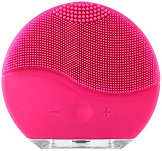 Facial Cleanser Brush, Electric Cleansing Brush Anti-Aging Pore Cleansing Sonic Vibration, Silicone Cleansing Pore Cleaner Anti-Aging Skin Exfoliator For Facial Polish And Scrub