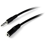 StarTech.com 2m 3.5mm 4 Position TRRS Headset Extension Cable - M/F - audio Extension Cable for iPhone