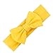Qandsweet Baby Girl's Stretch Lace Headbands Fits Baby, Toddler, Child (Bows of 10 Pack)