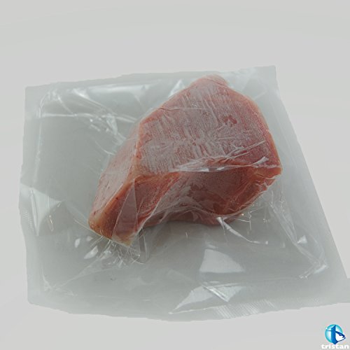 Tristan ULT Frozen, Sashimi Grade Ahi Tuna Steaks - 5 lbs. Skinless, Boneless, and Bloodline Removed