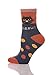 Velice Women's Cute Design Super Thick Warm Cozy Crew Winter Socks,One Size,Cat