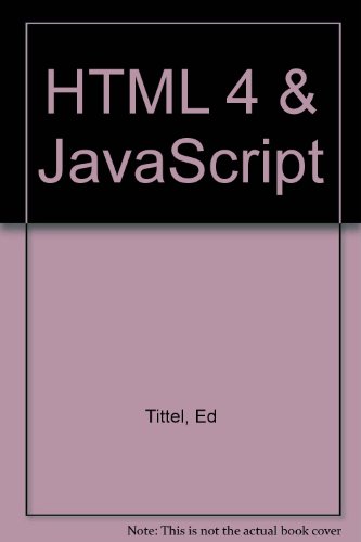 HTML 4  & JavaScript