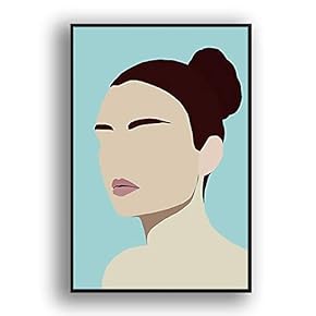 Framed for Living Room Bedroom Minimalist Abstract for