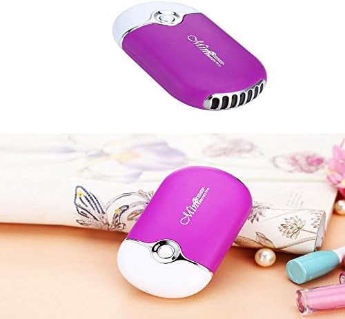 FIGHTAT Portable Rechargeable Electric Bladeless USB Fan Eyelashes Makeup Tools Mini Leafless Handheld Air Conditioning Blower Dryer