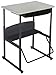 Safco AlphaBetter Stand-Up Student Desk with Book Box, Features a Swinging Pendulum Footrest Bar & a 28” W x 20” D Durable Desktop, Adjustable Height, Black