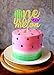 Watermelon 1st Birthday Decorations - One in a Melon Cake Topper Watermelon Happy Birthday Banner