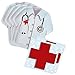 Doctor Party Shaped Plate & Napkin Sets (70+ Pieces for 32 Guests!), Doctor Birthday Decorations, Nurse Party Supplies, Great for Graduations and Other Events