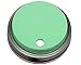 Silicone Fermentation Lid and Straw Hole Tumbler with Stainless Steel Band for Wide Mouth Mason Jars (Mint Green)