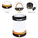 SUAOKI Camping Lantern Led Light Flashlight Powered by 3AA Batteries Collapsible Ultra Compact Great for Hiking Camping Tent Garden Patio etc (Orange)