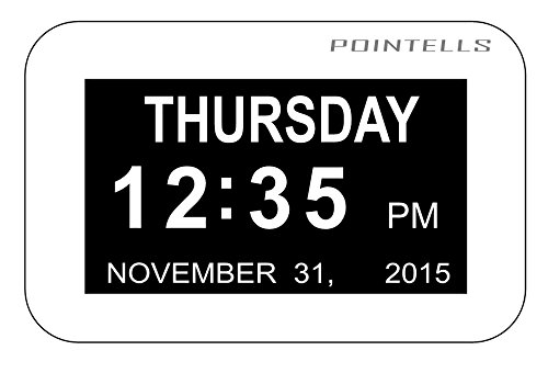 Buy Pointells Extra Large Digital Calendar Day Clock With Non 