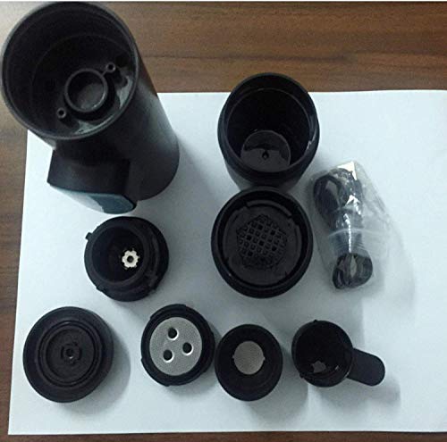 YXDEW 2 in 1 Kapsel & Boden Mini Espresso tragbare Kaffeemaschine Heiße und kalte Extraktion USB-elektrisches… – Bild 3