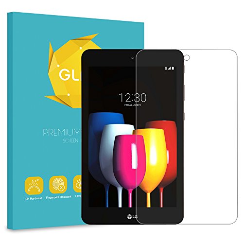 Fintie Tempered Glass Screen Protector for T-Mobile LG G Pad X2 8.0 Plus Model V530/ Sprint LG G Pad F2 8.0 Model LK460 - [Scratch Resistant] Premium HD Clear [9H Hardness]