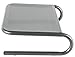 Allsop Metal Art Jr. Monitor Stand, 14-Inch wide platform holds 40 lbs with keyboard storage space - Pewter (27021)