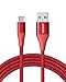 Anker Powerline+ II USB-C to USB-A Cable (6ft), for Samsung Galaxy S10 / S9 / S9+ / S8/S8+/Note 8, LG V20/G5/G6, iPad Pro 2018 and More (Red)