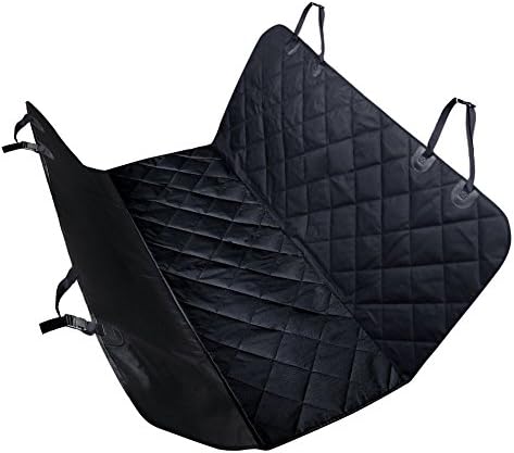 LittleBro Pet Seat Cover With Seat Anchors for Cars, Trucks, and Suv's - Hammock function included, WaterProof &amp; NonSlip Backing