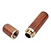 EH-LIFE Pocket Portable Wooden Box Toothpick Holder Embroidery Hand Sewing Needle Storage Case Rosewood