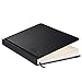 Aimoh Hardcover Notebook - Dotted Pages, Medium Size - A5-249 Pages - Black (60585)