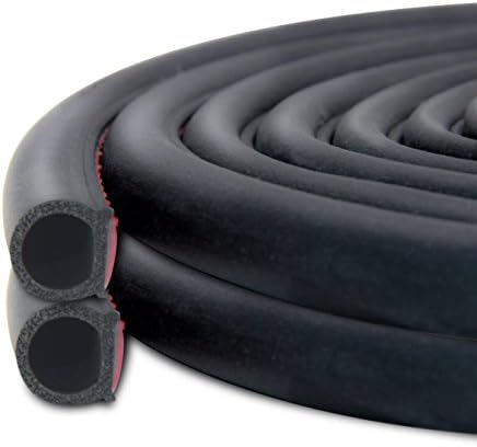 Automotive Weather Strip Kit, Car Door Window Edge Guards Trim Insert Seal Strip Rubber Car Edge Protector Car Seal Pack