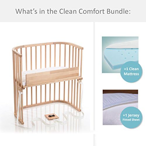 babybay Bedside Sleeper Clean Comfort Bundle (Trendsetter)