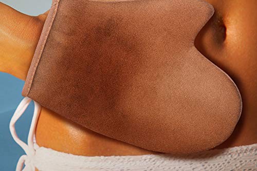 Reneebeautytan 3 Packs Self Tan Mitt Sunless Tanning Gloves Applicator Face Mitts for Self Tanner