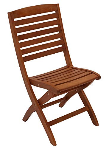 DEGAMO Gartenstuhl Klappstuhl Capo aus Eukalyptus Hartholz, klappbar, 2 STÜCK – Bild 4