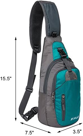 SKYLE Sling Bag Backpack For 7.9'' iPad Mini Shoulder Chest pack Unbalance Outdoor Crossbody Bag for Men and Women