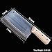 KOFERY 7-Inch Blade Handmade Forged Kitchen Knife Chef's Meat Cleaver Butcher Knife Vegetable Cutter with Full Tang Wood Handle
