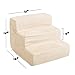 PETMAKER High Density Foam 3 Tier Pet Steps - Tan
