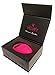 Secret Velvet Vega Silicone Vibrating Ring Massager With Secret Box 20 Different Speeds Waterproof Cordless USB Rechargeable FDA CE ROHS SGS Certified 1 Year Warranty | Pink