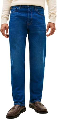 Dover OLY Blue MW0MW42805 Droit pour Homme Regular Straight Denim 31W/34L, Denim (Bleu OLY), 31W / 34L