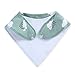 Baby Drool Bibs for Drooling and Teething 12-Pack Gift Set 100% Organic Cotton, Stylish -for Boys and Girls, Baby Shower Gift Set