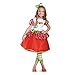 Strawberry Shortcake Deluxe Costume, Small (4-6x)