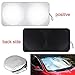 Auto Rover Windshield Sunshade for Tesla Model 3 Model Y Foldable Front Window Sun Shade，Double Layer Light Blocking Fabric 240T Material Sun Visor Protector Accessories Blocks UV Rays