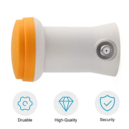 hydens Universal Ku-Band Single LNBF 9.75/10.6KU Dual Output Full HD Digital KU LNB Satellite Receiver High Band Low Band