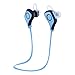 Sunvito Bluetooth 4.0 Stereo Headphones Sweatproof Sports Running Gym Exercise Headsets Earpiece with Microphone & for iPhone 6s / 6 Plus / 5, Galaxy Note 4 S6 and other Cellphones(Blue-black)