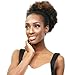 GLAM21USA Afro Puff Drawstring Ponytail Retro Kinky Curly Ponytail Wig Clip in Bun Hair Piece for Black Women Synthetic Hair Extension (MEDIUM, 2 (Dark Brown))